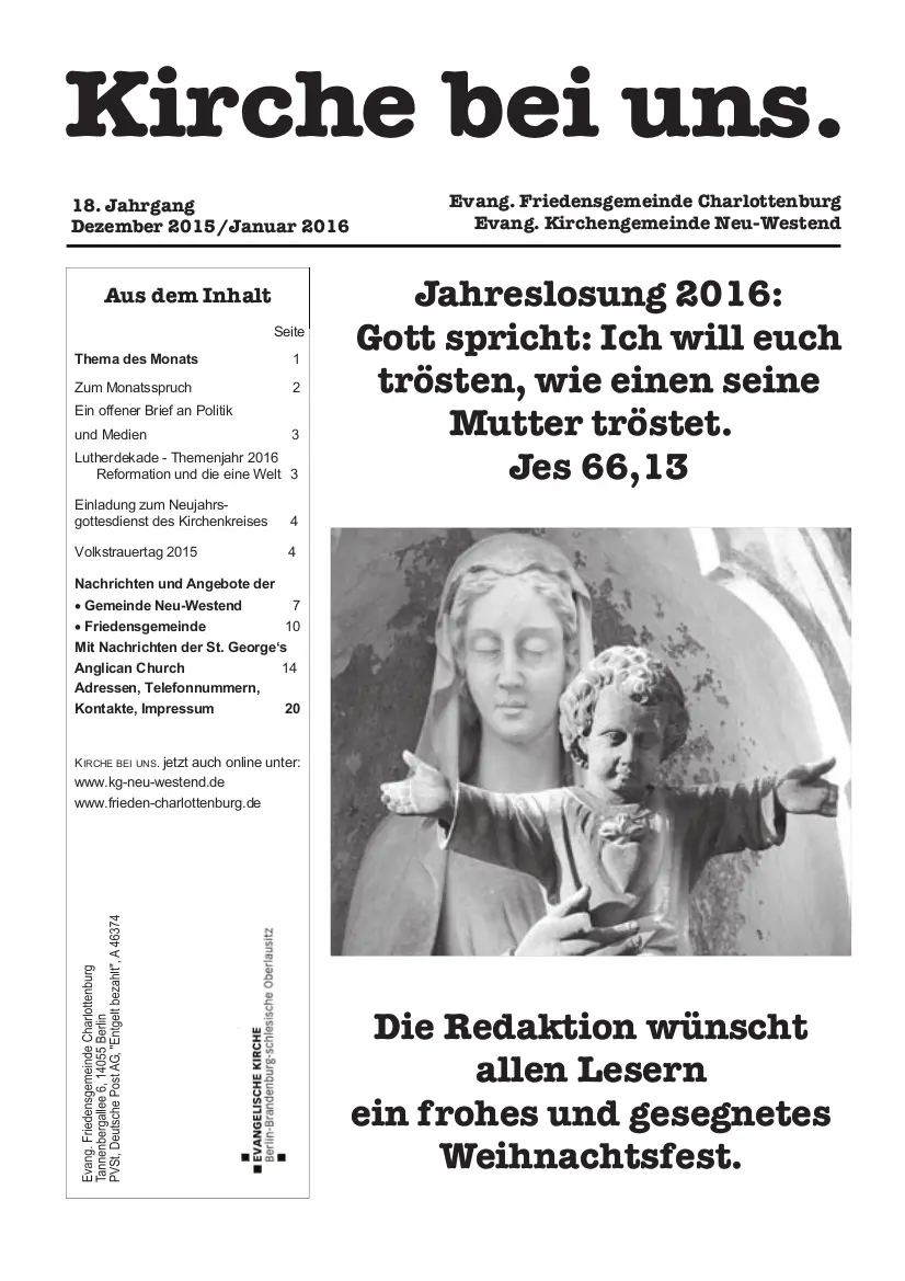 Dezember 2015 / Januar 2016