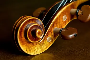 Schnecke eines Streichinstruments